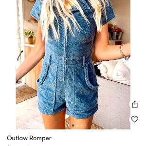 Outlaw Denim Romper